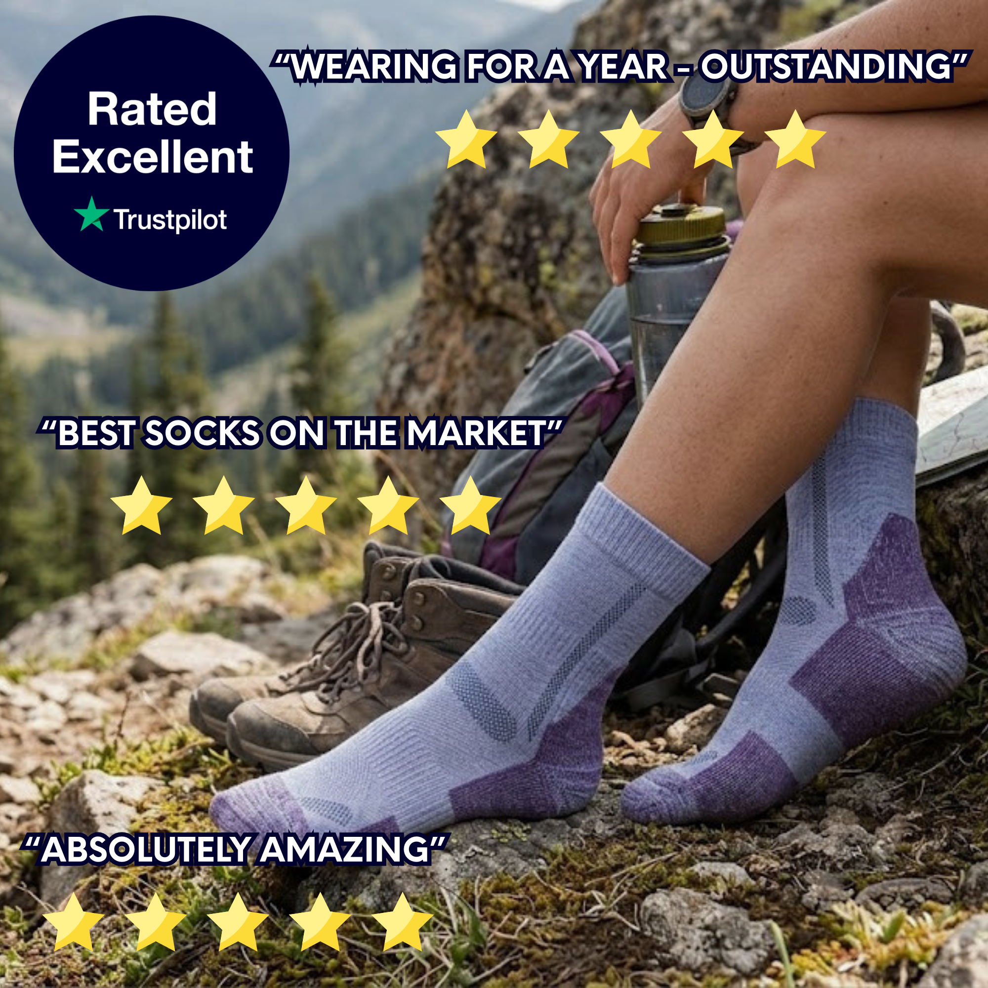 Panda Food Bamboo Socks